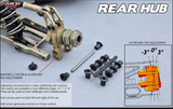 RR5 Buggy Max FT-R CF Rolling Chassis