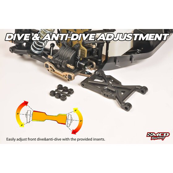 MCD W5 Short Course Max Pro Rolling Chassis