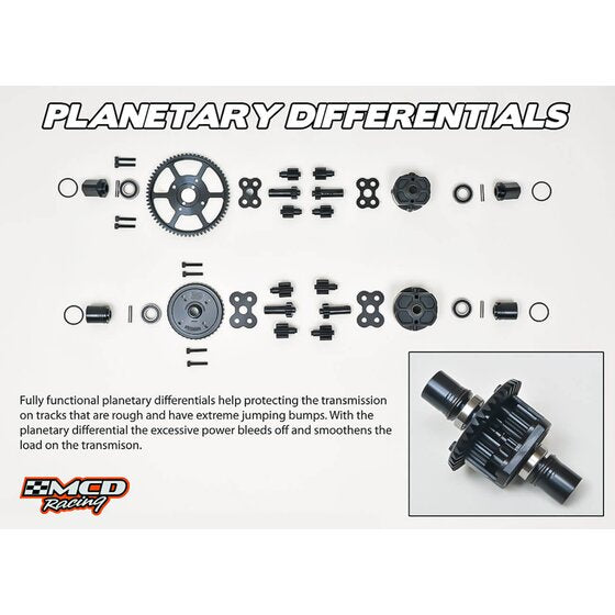 MCD W5 Short Course Max Pro Rolling Chassis